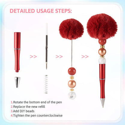 10 Cute Pom-Pom Pens