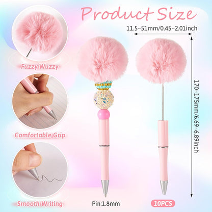 10 Cute Pom-Pom Pens