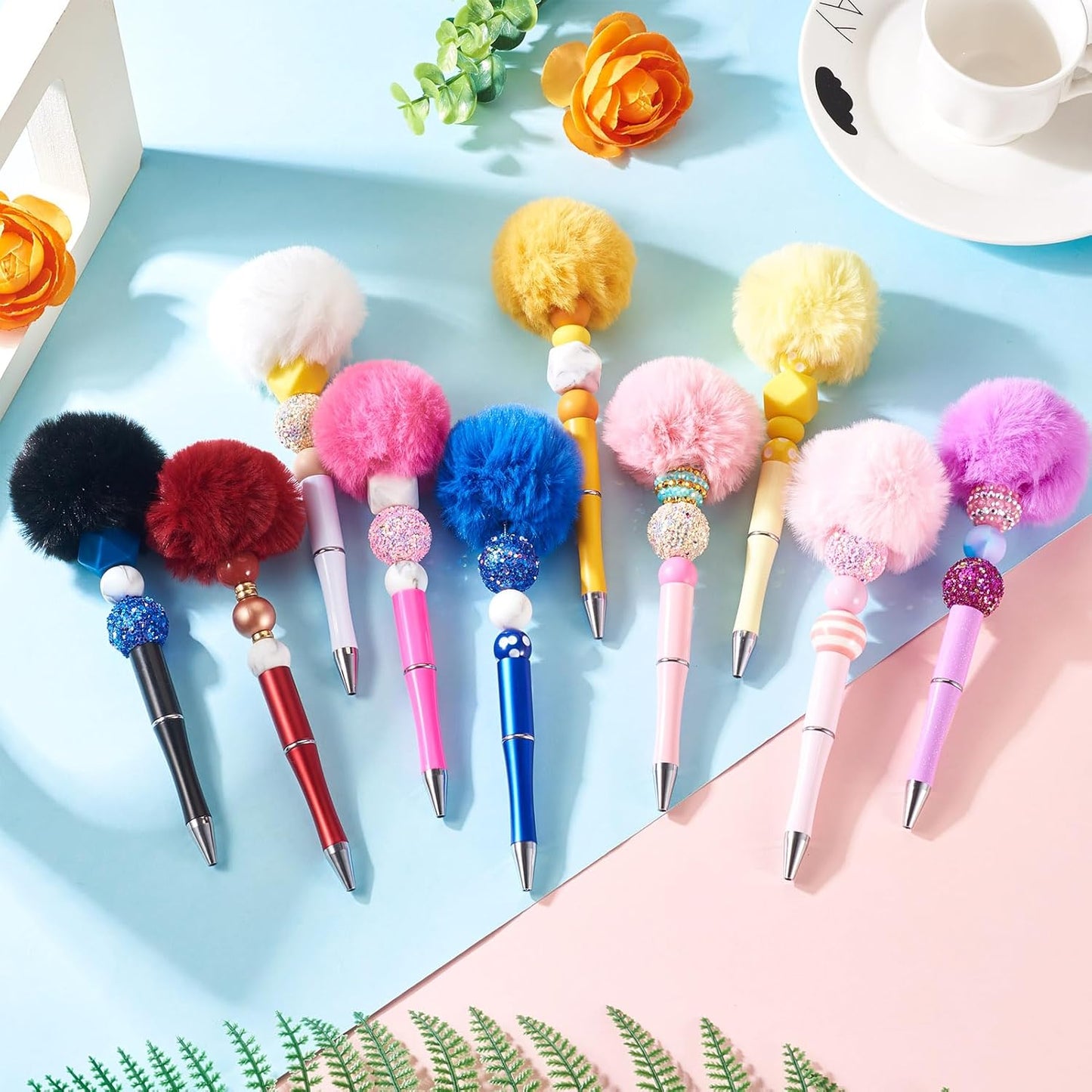 10 Cute Pom-Pom Pens