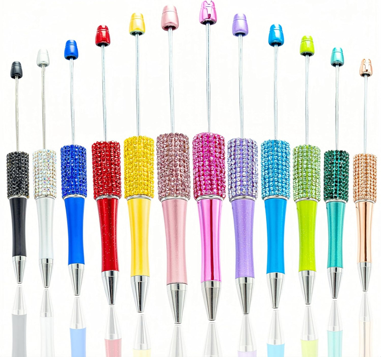 Half-brick multicolor retractable diamond ballpoint pen