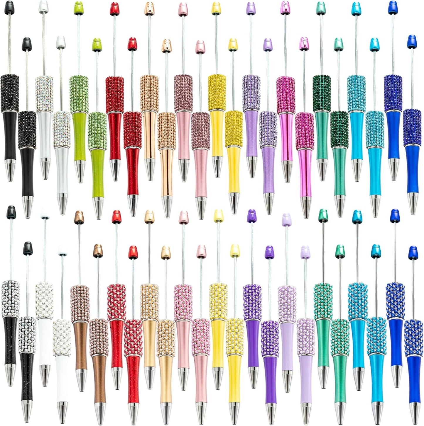 Half-brick multicolor retractable diamond ballpoint pen