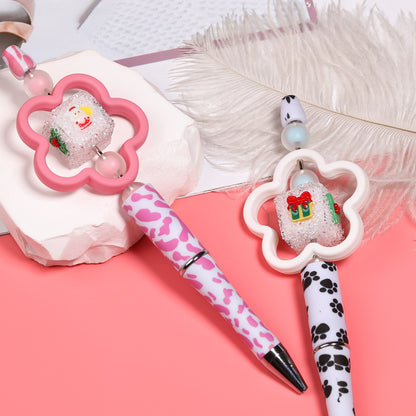 Christmas DIY accessories rhinestone sugar beads square beads DIY components loose beads